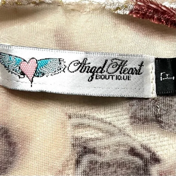 Angel Heart Boutique Kimono - Taupe One Size - Picture 5 of 6